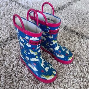 Lone Cone toddler rain boots size 9